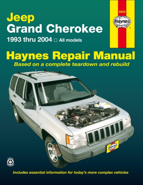 Jeep Grand Cherokee 1993-2004 Repair Man By Haynes John