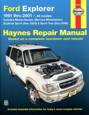 Ford Explorer 1991 Thru 2001