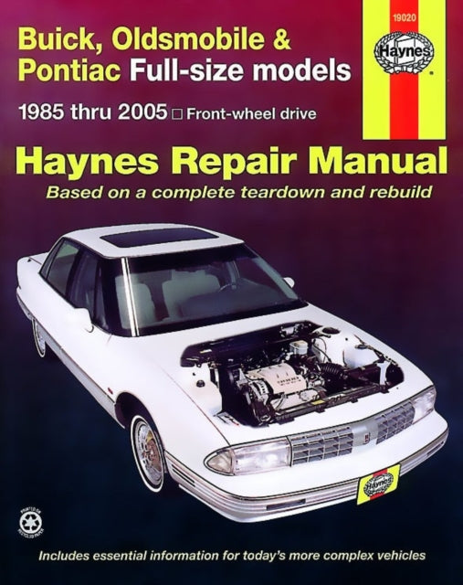 Buick Oldsmobile Pontiac Fwd 1985 By Haynes Publishi