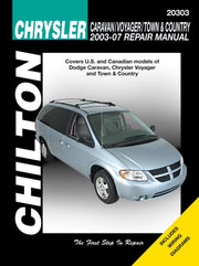 Dodge Caravan/voyager/town&country 03-07 By Haynes