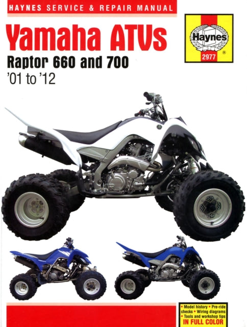 Yamaha Raptor 660 700 Atv