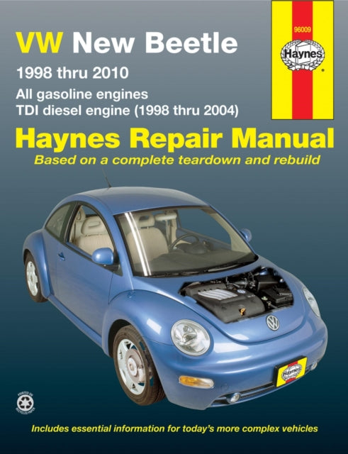 Vw New Beetle 1998 Thru 2010