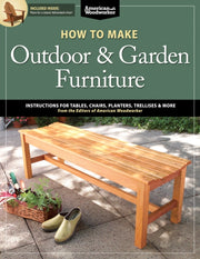 How To Make Outdoor & Garden Furniture By Johnson, Randy