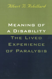 Meaning Of A Disability The Lived Expe