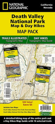 Death Valley National Park Map & Day Hik