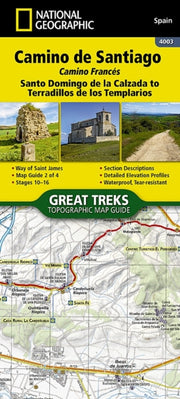 Camino De Santiago Camino Frances Map 2