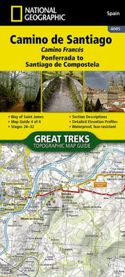 Camino De Santiago Camino Frances Map 4