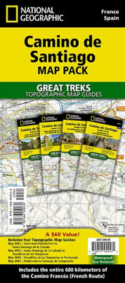 Camino De Santiago Map Pack Bundle