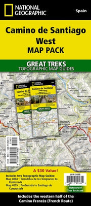 Camino De Santiago West Map Pack