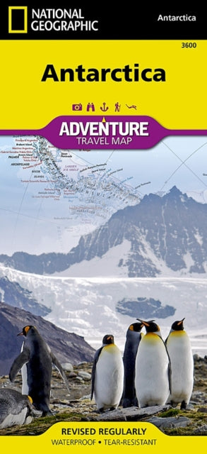 Antarctica Adventure Map By National Geographic