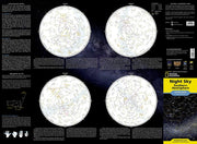 Night Sky Southern Hemisphere Map