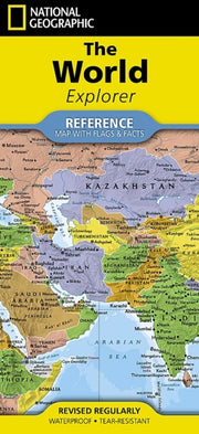 National Geographic World Explorer Map By National Geographic