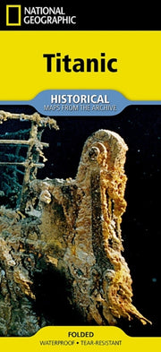 National Geographic Titanic Map By National Geographic