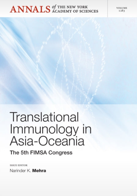 Translational Immunology In Asia Oceani By Mehra Narinder K