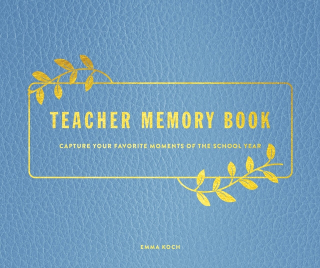 Teacher Memory Book Journal