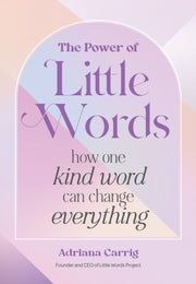 Power Of Little Words By Carrig, Adriana