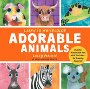 Learn To Watercolor Adorable Animals By Lacey Walker
