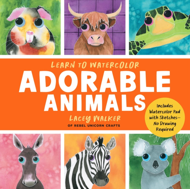 Learn To Watercolor Adorable Animals By Lacey Walker