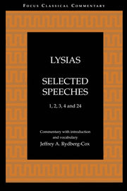 Lysias Selected Speeches