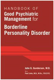 Handbook Of Good Psychiatric Management