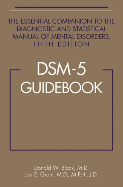 Dsm 5 Guidebook By Black, Donald W