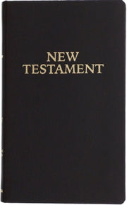 Rsv Pocket New Testament Black By Publishers, Scepter