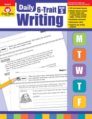 Daily 6trait Writing Grade 5 Te By Publishers, Evan-moo