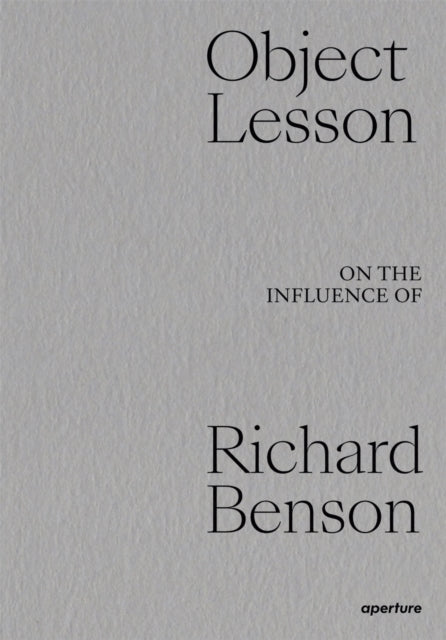 Object Lesson On Influence Richard Benso