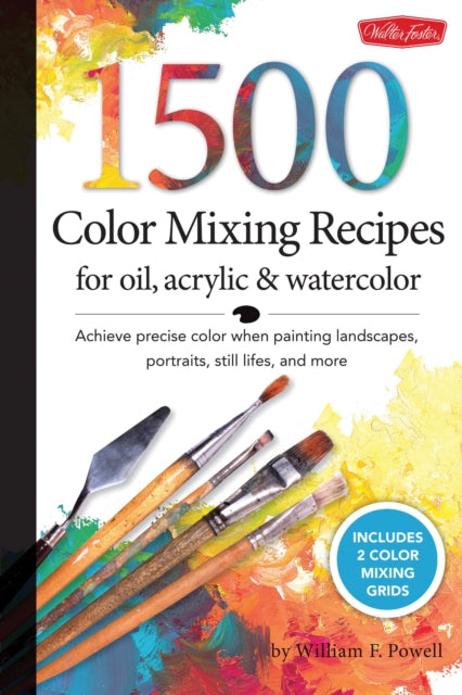 1500 Color Mixing Recipes For Oil