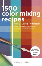 1500 Color Mixing Recipes For Oil Acryli