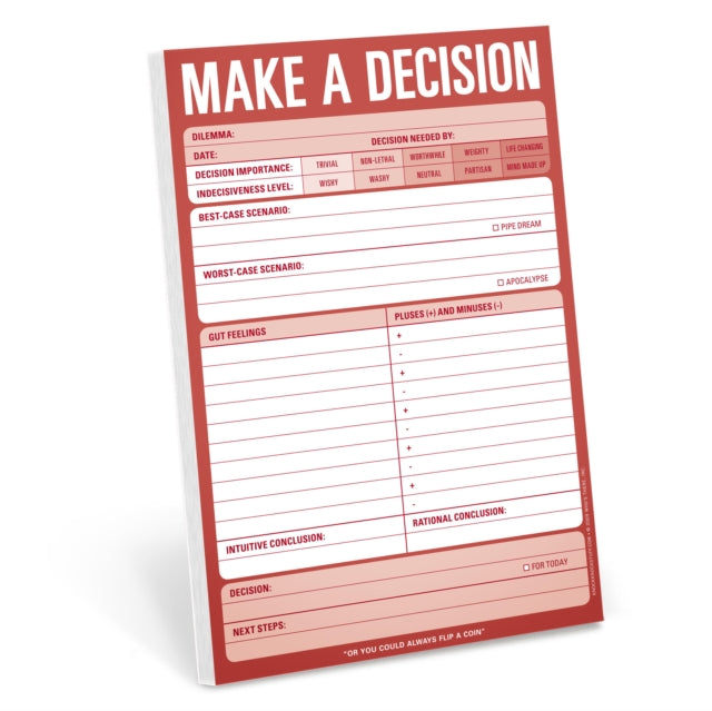 Make A Decision Pad