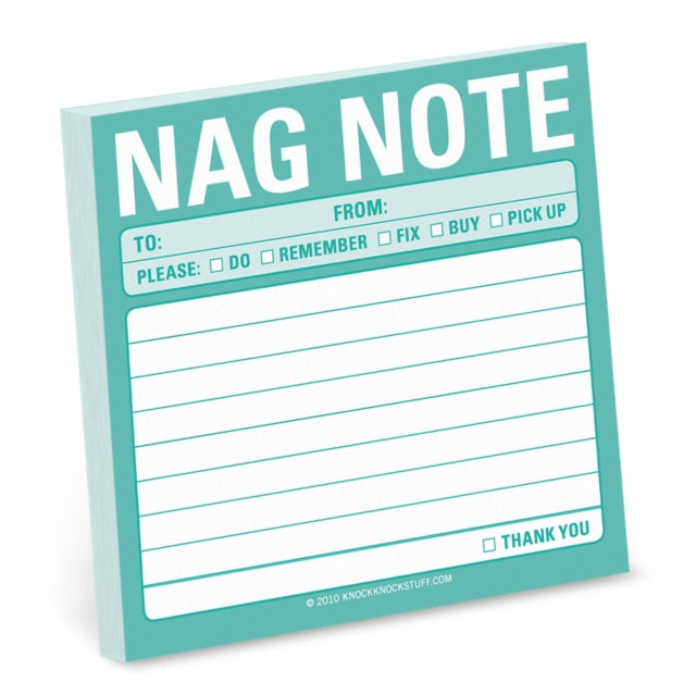 Nag Note Sticky By Instant Happy Notes