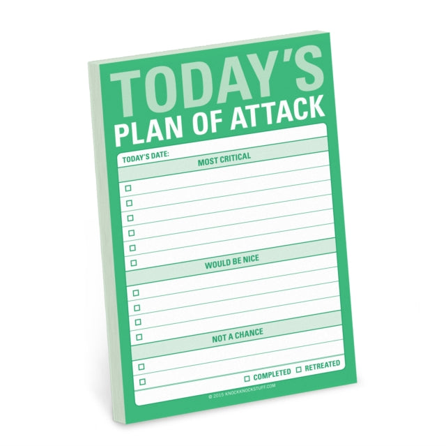 Big Stickies Todays Plan Of Attack
