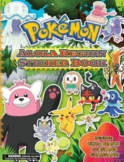 Pokmon Alola Region Sticker Book By The Pokemon Company