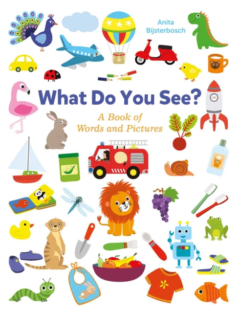 What Do You See A Book Full Of Words & P