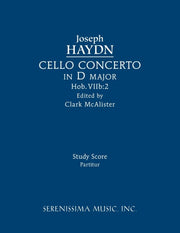 Cello Concerto In D Major, Hob.viib:2: S By Haydn, Joseph