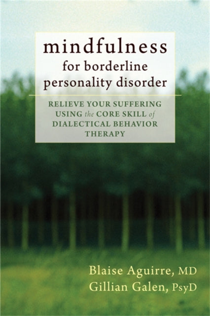 Mindfulness For Borderline Personality