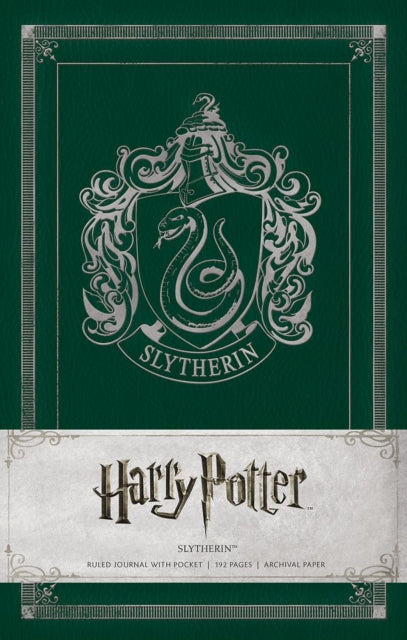 Harry Potter Slytherin Ruled Journal
