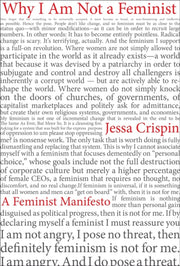 Why I Am Not A Feminist