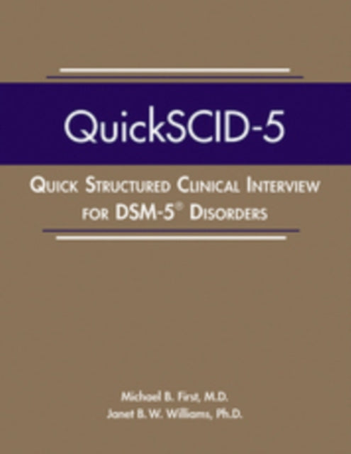 Quick Structured Clinical Interview For