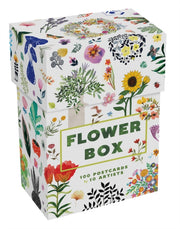 Flower Box 100 Postcards By 10 Artists