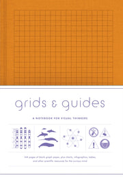 Grids Guides Orange Notebook