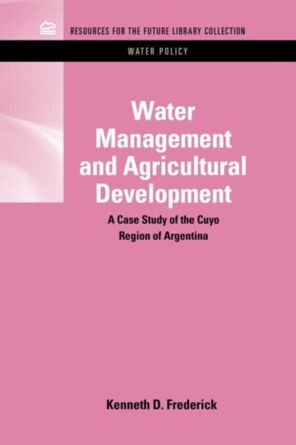 Water Management And Agricultural Develo