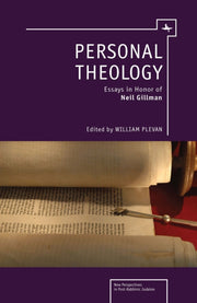 Personal Theology: Essays In Honor Of Ne By Plevan, William