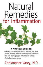 Natural Remedies For Inflammation By Vasey, Christopher