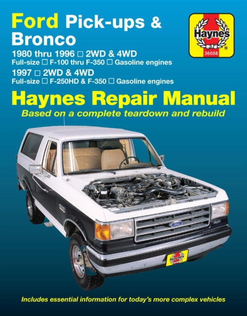 Ford Pick-ups Bronco 80 - 96