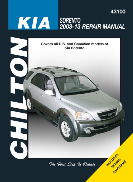 Kia Sorento Repair Manual By Haynes Publishi