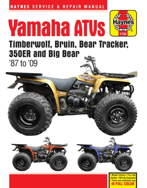 Yamaha Atvs 87to09