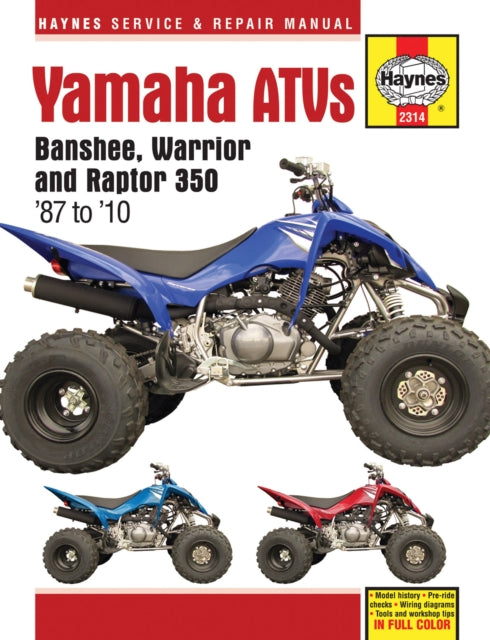 Yamaha Warrior By Haynes Publishi