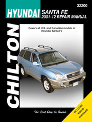 Hyundai Santa Fe 2001 12 Repair Manual